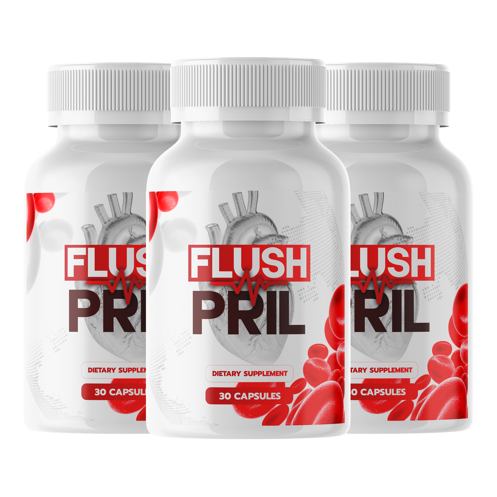 Flush Pril 3 Bottles