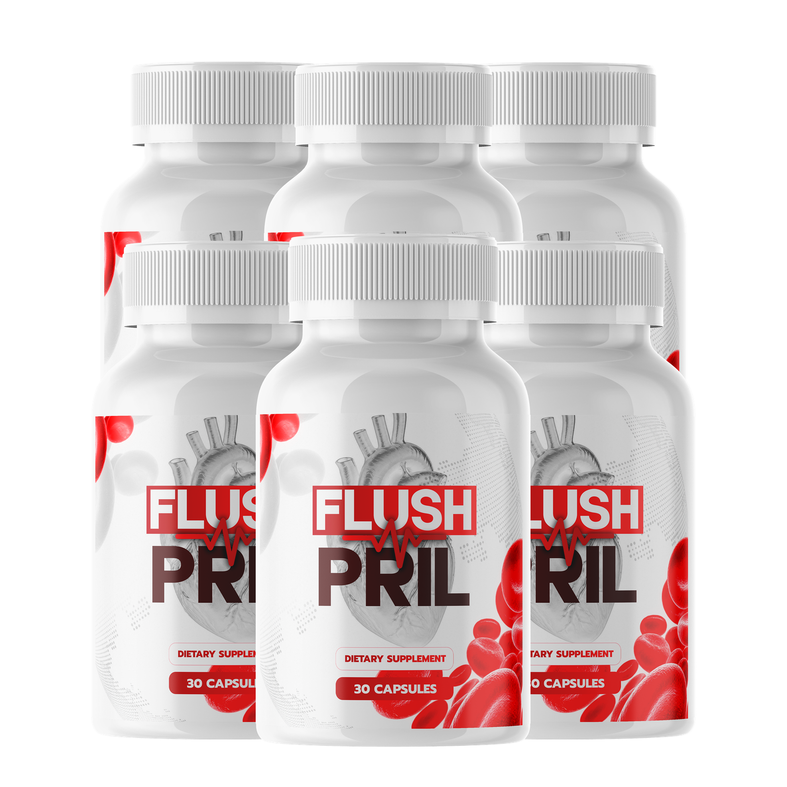 Flush Pril 6 Bottles